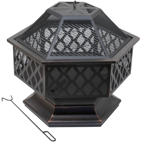 Cattara Vrtni kamin Hexagon &amp;ndash; Slike