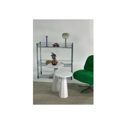 Hanah home set stolova za kafu lilyum (57 + 47) white (313RTX1126) Slike