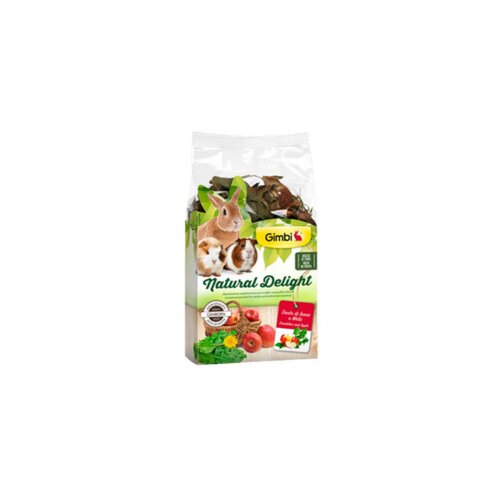 GIMBI NATURAL DELIGHT maslacak i jabuka poslastica za glodare 100g Cene