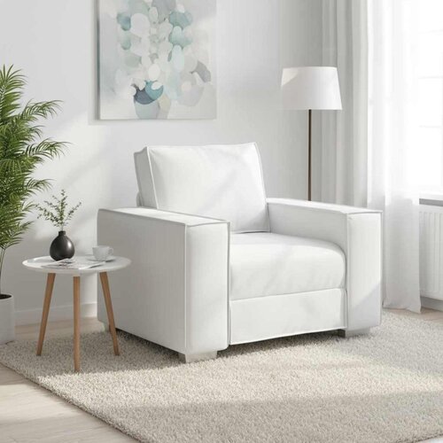 SOFA stolica Bijeli 100 cm Lažna koža Cene