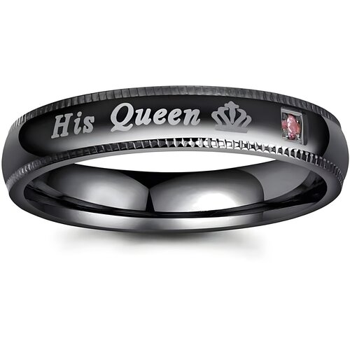  Prsten His Queen - Crna / 52mm KP32132 Cene