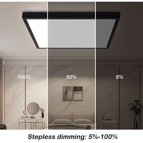  Brilagi-LED FRAME SMART prigu&amp;scaron;iva kupatilsko svetlo LED/50W/230V IP44 crno+DO Slike