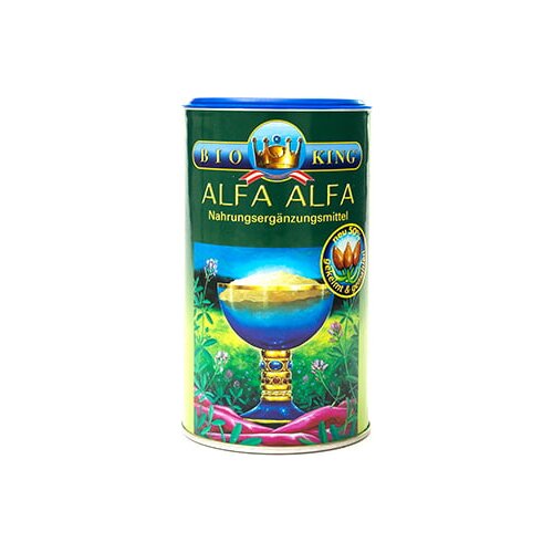 BioKing alfa Alfa Pulver Bio - 200 g Cene