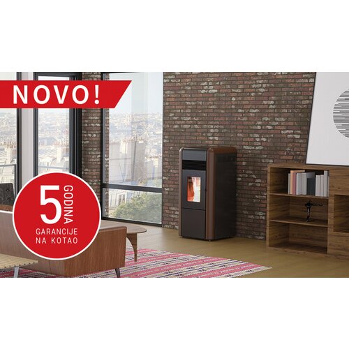 Alfa Plam peć na pelet alfa dino 27 smeđa, (alfDino27Braun) Cijene