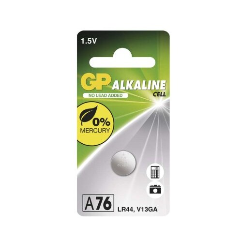  Baterija GP gumbna alkalna LR44 A76F 1 blister Cene
