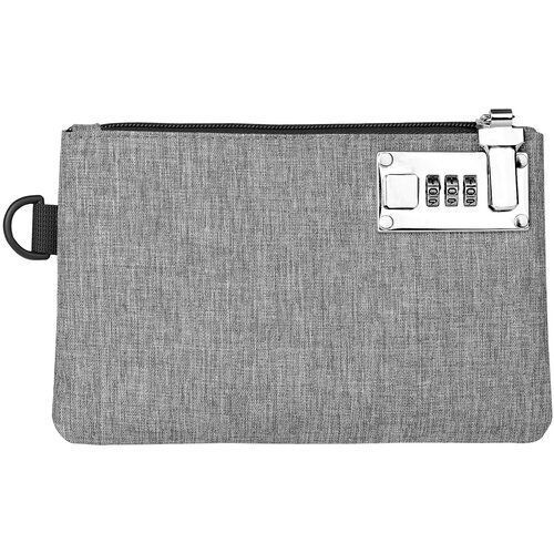 INF Varnostna denarnica iz tkanine Oxford s ključavnico z geslom Grey, (21837652) Cene