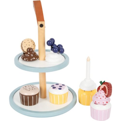Small Foot Tasty Cupcake Display Tray komplet igrač iz lesa 3 y+ 13 kos Cene