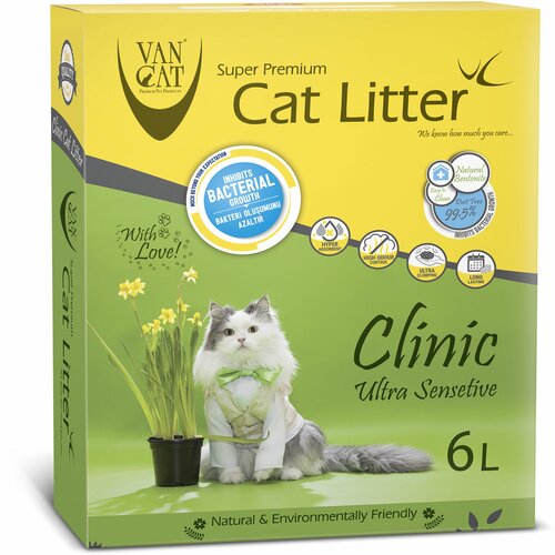 Bentas vancat posip za mačke - clinic ultra sensitive 6kg Cene