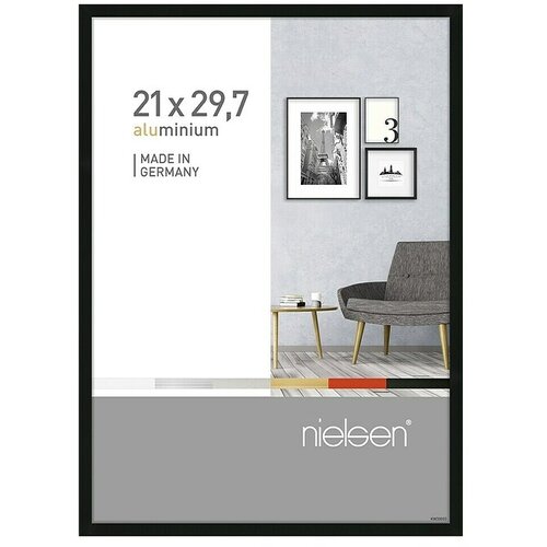Nielsen Aluminijasti okvir Pixel (DIN A4 / 21 x 29,7 cm, Črna) Cene