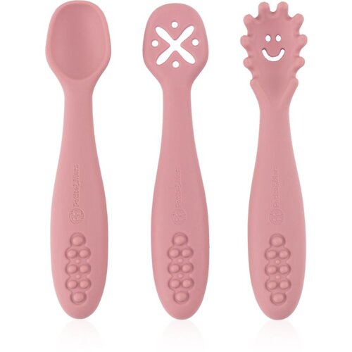 Petite&amp;amp;Mars Take&amp;amp;Match 6m+ žlička za otroke Dusty Rose 3 kos Slike