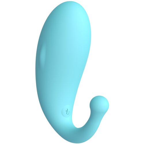 Leopard kit - pametno, punjivo, vibrirajuće jaje (plavo) Slike