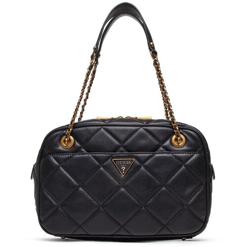 Guess Ročna torba Cessily Top Zip Shoulder Bag HWQB76 79180 BLACK Cene
