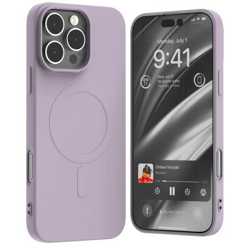 Mercury POLSILIKONSKI OVITEK ZA MAGSAFE ZA IPHONE 16 PRO MAX 6.9'' LILA, (21970451) Cene