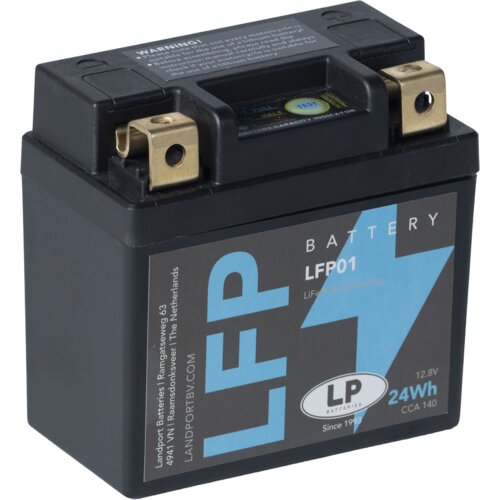 Akumulator Landport Lithium ML LFP01 2Ah 24Wh D+ 140A(EN) 92x52x90 LiFePO4 Cene
