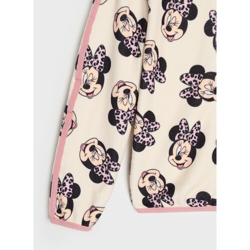 Sinsay Flis jakna na patentni zatvarač sa stajaćim ovratnikom Minnie Mouse Slike