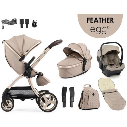 Egg 3&amp;reg; dječja kolica 9u1 - Feather Slike