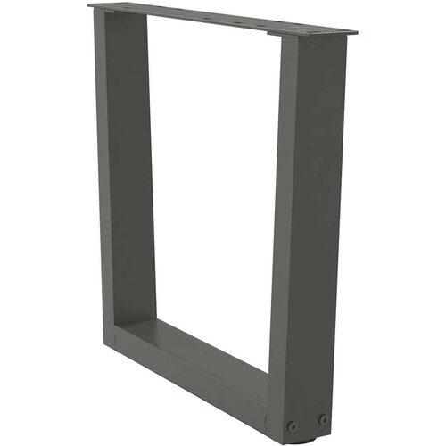  Noge blagovaonskog stola V-oblika 2 kom antracit 50x(42-43 3)cm Slike