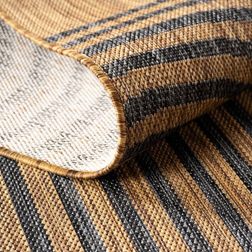 Ayyildiz Carpets Črna/rjava notranja in zunanja preproga 140x200 cm Mira 1453 &amp;ndash; Slike