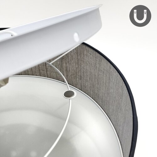 plafonsko svetlo sirja 2xE27/15W/230V prečnika 45 cm braon Slike