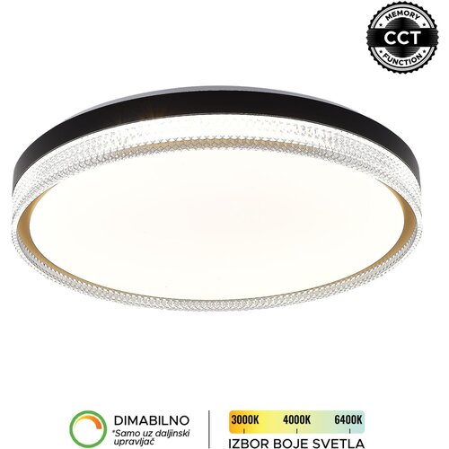 Forma LED plafonjera LP-415-70R BK+SG Cene
