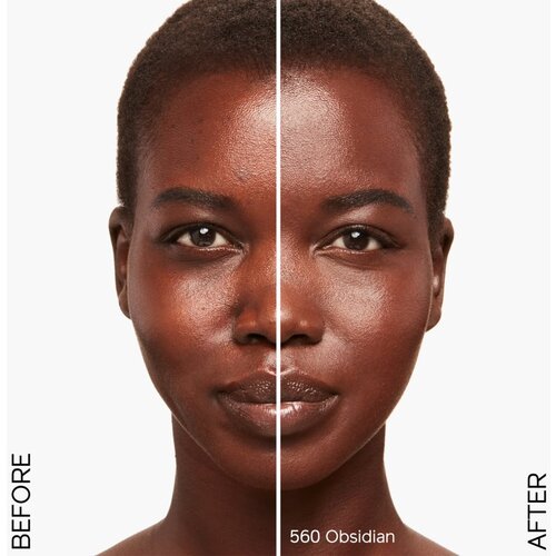 Shiseido Synchro Skin Radiant Lifting Foundation Advanced posvjetljujući lifting puder SPF 30 nijansa 560 Obsidian 30 ml Slike