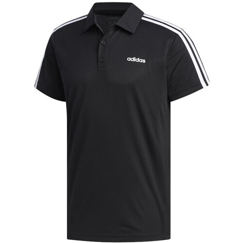 Adidas Designed 2 Move 3-Stripes Polo Shirt Crna Slike