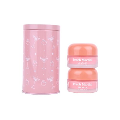 Barry M set za nego ustnic - Lip Care Duo - Peach Martini Slike