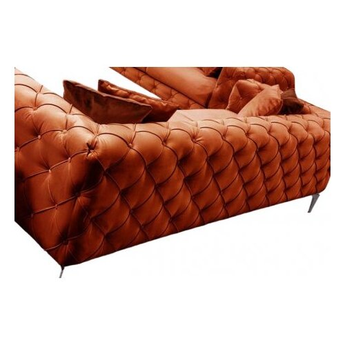  Como - Orange 2-Seat Sofa Slike