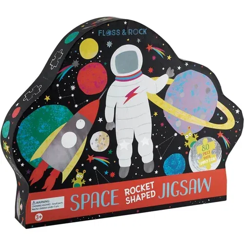 Floss&Rock® slagalica jigsaw puzzle space (80 komada)