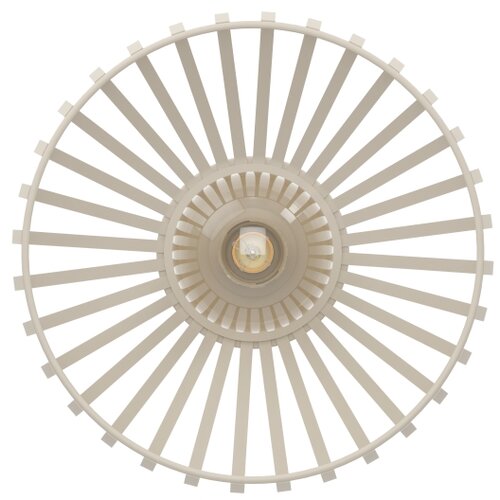 Eglo 901746 - stropno svetlo mogano, 1xE27/40W/230V, prečnik 28 cm, krem Slike