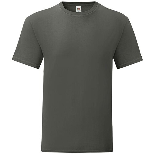 Fruit Of The Loom Graphite Iconic Combed Cotton T-shirt Slike