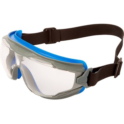 3m Goggle Gear 500 GG501NSGAF-BLU naočale s punim pogledom uklj. za&amp;scaron;tita protiv zamagljivanja plava boja, siva DIN EN 166 Slike