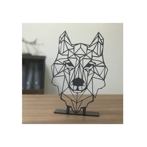 WALLXPERT Dekorativna figura Kurt Pod, 2 mm, Crna Cijene