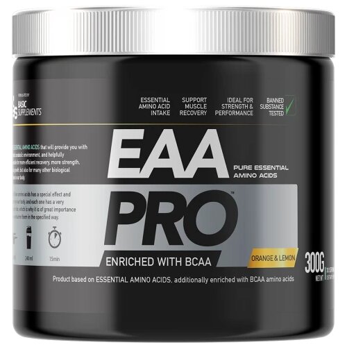 Basic Supplements EAA PRO 300g – Esencijalne Aminokiseline za Mišićni Oporavak Cene