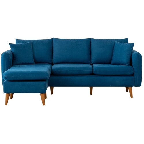 Artie ugaona garnitura Sofia Corner Left Dark Blue Cene