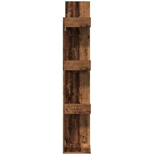  za knjige staro drvo 48x25,5x140 cm konstruirano drvo Slike