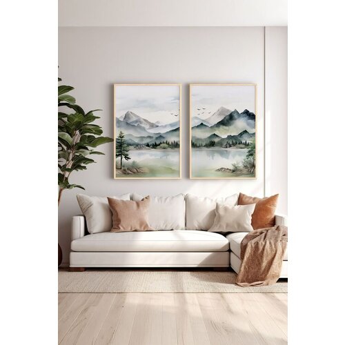 Wallity uramljena slika Ersy2Lımodel24, 33x48 cm, 2 dela Cene