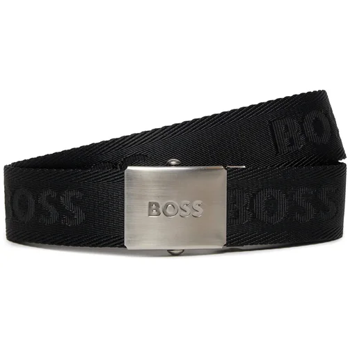 Boss Moški pas Icon Ro J Sz35 50481646 Black 001