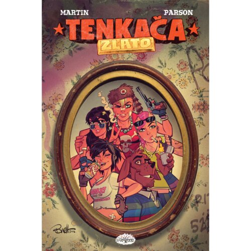 Darkwood Alan Martin - Biblioteka Luna 3: Tenkača Zlato Slike