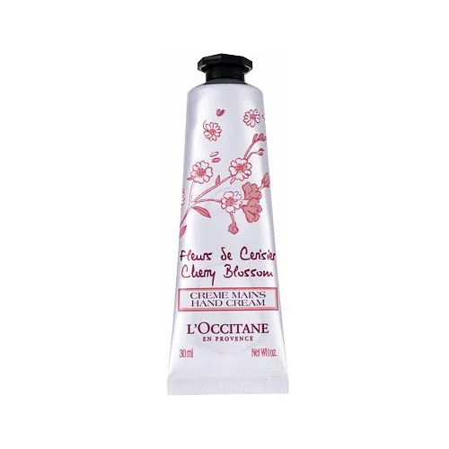L'occitane cherry Blossom krema za roke z vonjem češnje 30 ml za ženske