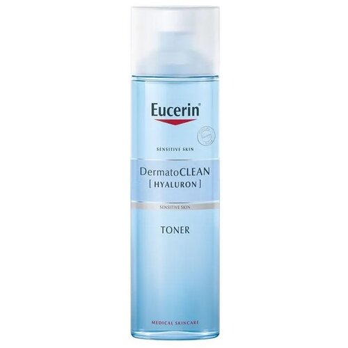 Eucerin dermatoclean tonik za čišćenje lica za sve tipove kože 200ml Slike