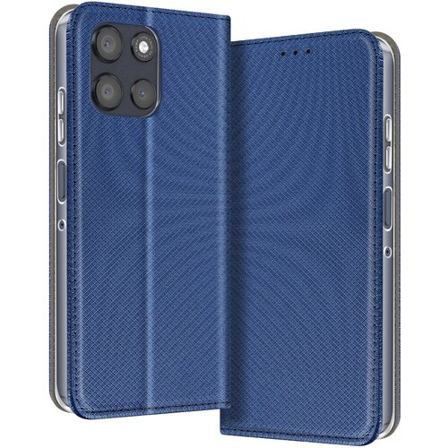 AVIZAR Etui za Motorola Moto G56, Teksturiran, Progast, z Držalom za Kartice in Funkcijo Stojala, Modra, (5000208765) Cene