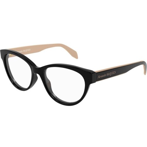 Alexander Mcqueen AM0359O 004 ONE SIZE (52) Črna/Kristalna Slike