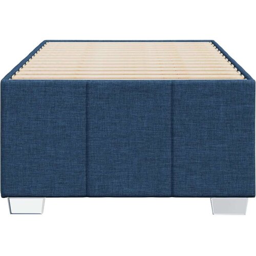 VidaXL okvir za krevet plavi 100x200 cm od tkanine Slike