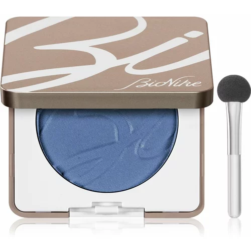 BioNike Color Silky Touch senčila za oči s satenskim učinkom za občutljive oči odtenek 402 Bleu Nuit 3 g