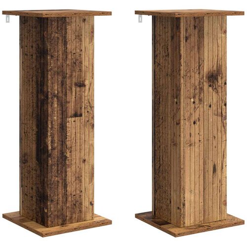  Stalak za biljke 2 pcs Staro drvo 30 5 x 30 x 80 5 cm Cene