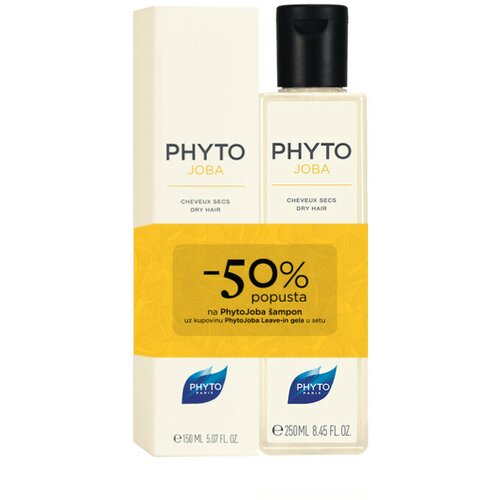 Phyto joba set joba leave-in gel 150 ml + 50% popusta na joba šampon, 250 ml Cene