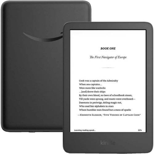 Amazon Tablet 6 Kindle Gen.11 16GB/USB-C/IPX8/Wi-Fi/Bluetooth/ black Cene