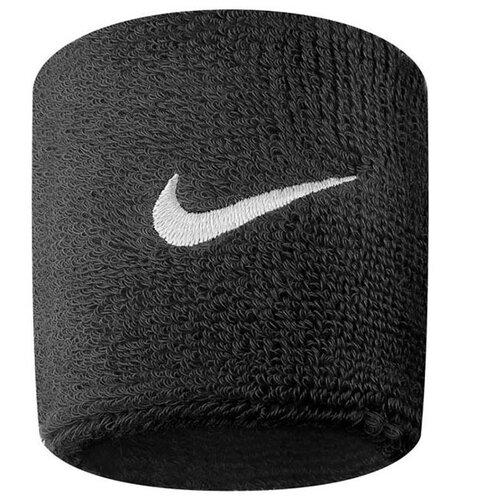 Nike ZNOJNICE SWOOSH WRISTBANDS BLACK/WHITE U N.NN.04.010.OS Slike
