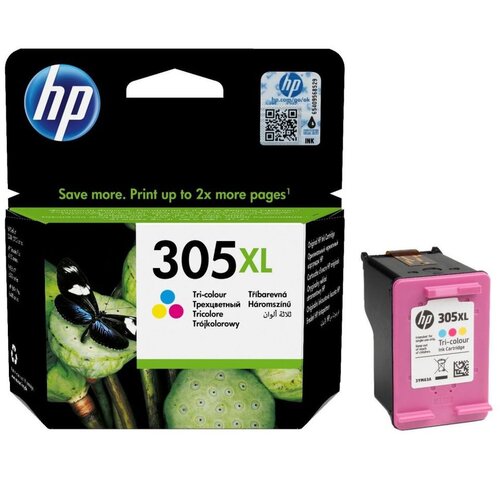 HP Barvno XL črnilo 305 XL za DeskJet 2300/2700/2720/2730/4100/4134 200p 5ml (3YM63AE) Cene